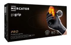 MERCATOR gogrip nitrilne rokavice črne L - 50 kosov