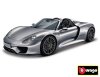 - Avtomobili HOBBY, Porsche 918 Spyder, kovinsko siva, 1:24