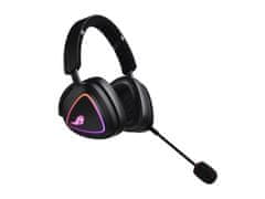 ASUS ROG Delta II slušalke, brezžične, Bluetooth, črne (90YH03W0-BHUA00)