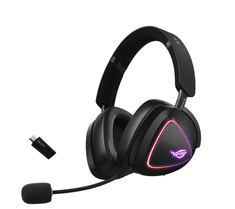 ROG Delta II slušalke, brezžične, Bluetooth, črne (90YH03W0-BHUA00)