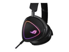 ASUS ROG Delta II slušalke, brezžične, Bluetooth, črne (90YH03W0-BHUA00)