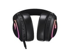 ASUS ROG Delta II slušalke, brezžične, Bluetooth, črne (90YH03W0-BHUA00)