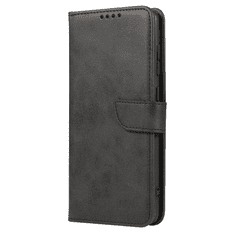 Onasi Wallet denarnica usnjena preklopna torbica Xiaomi Redmi Note 13 Pro - črna