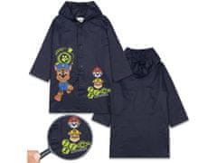 Paw Patrol Paw Patrol Fantovska dežni plašč s kapuco, ogrinjalo za dečka, mornarsko modra 7-8 lat 122/128 cm
