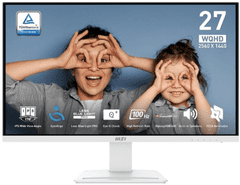 MSI MSI Pro MP273QW E2 monitor, 27, WQHD, IPS, 100Hz, 1ms, bel (MONMSI00018)