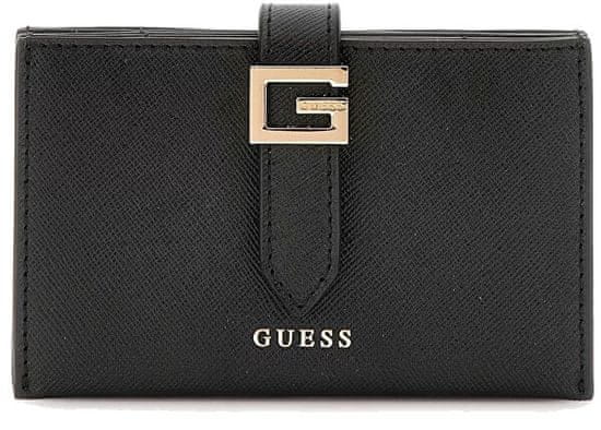 Guess Ženska usnjena denarnica majhna RW1697P4401-BLA
