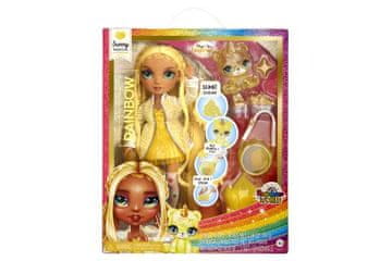 Rainbow High Fashion lutka z živaljo - Sunny Madison TV