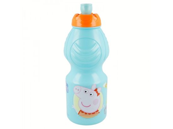 Stor Plastična steklenica za pitje PEPPA PIG, 400ml, 13932