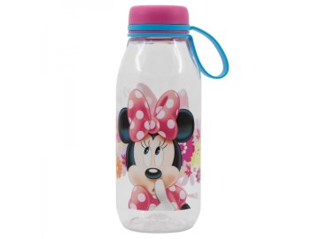 Stor Plastenka s silikonsko zanko MINNIE MOUSE, 460ml, 15536