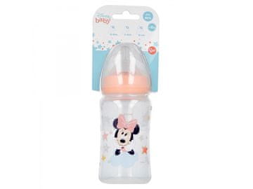 Stor Otroška steklenička MINNIE MOUSE, 0+, 240ml, 13102