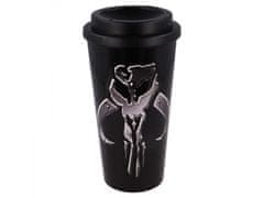 Stor Plastični termo lonček s pokrovom STAR WARS Mandalorian, 520ml, 04869