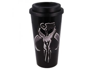 Stor Plastični termo lonček s pokrovom STAR WARS Mandalorian, 520ml, 04869