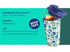 QUOKKA Quokka Flux, Plastični termo lonček Sun Garden, 450ml, 40223