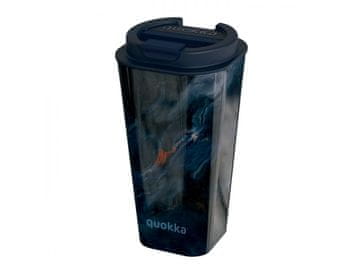QUOKKA Quokka Flux, Plastični termo vrč Dark Stone, 450ml, 40226