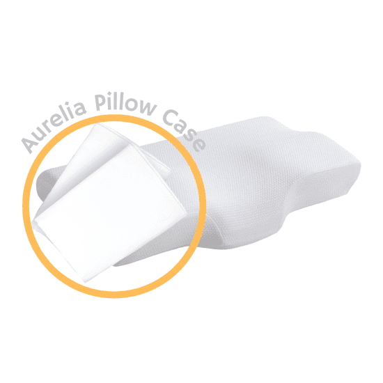 AureliaDream Prevleka za ergonomski vzglavnik, hipoalergena prevleka za vzglavnik AureliaPillow, izjemno zračna, udobna, pralna in z zadrgo za lažje snemanje, PillowCase