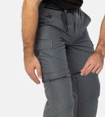 PANTONECLO Moške hlače 2-v-1, siva, L
