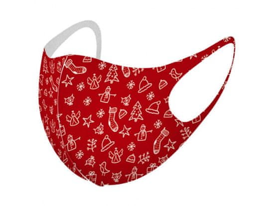 New Import Neoprenski preliv za odrasle CHRISTMAS Red