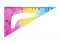 Astra ASTRA PASTEL Geometrijski komplet (kotomer, trikotnik, ravnilo), 424022001