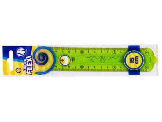 Astra ASTRA FLEXI ravnilo 15 cm, mešanica barv, 424120002
