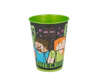 Stor Plastični lonček MINECRAFT 260ml, 40407