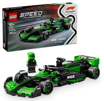 LEGO Speed Champions 77247 KICK Dirkalnik Sauber F1 Team C44