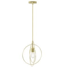 Toolight Kovinska stropna svetilka Ring APP286-1CP Gold