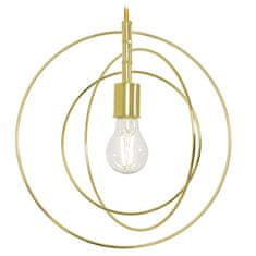 Toolight Kovinska stropna svetilka Ring APP286-1CP Gold