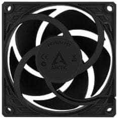 Arctic P8 PWM PST črn ventilator 80mm / PWM / PST / črn