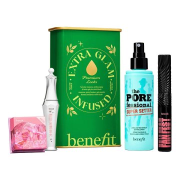 Benefit Darilni set dekorativne kozmetike Extra Glam Infused Gift Set