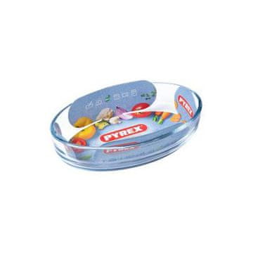 Pyrex OVALNA POSODA ZA PEKO 0,7L, 21X13X5CM, STEKLO