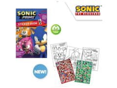 KIDS LICENSING Ustvarjalni set Ježek Sonic (pobarvanka, nalepke), SN00013