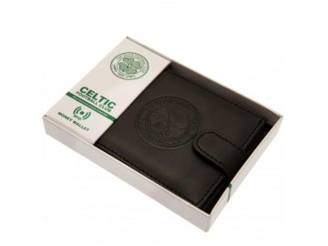 FOREVER COLLECTIBLES Moška usnjena varnostna denarnica CELTIC F.C. RFID