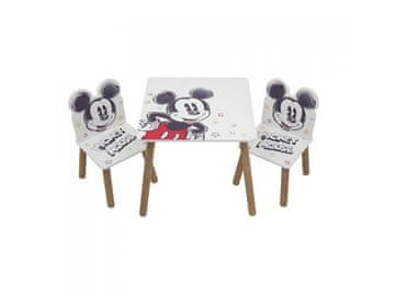 Arditex Otroška lesena miza in stoli MICKEY MOUSE, WD13695