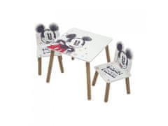 Arditex Otroška lesena miza in stoli MICKEY MOUSE, WD13695