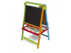 Arditex Dvostranska otroška tabla z dodatki FISHER PRICE, FP10004