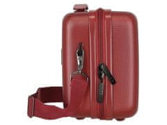 Jada Toys MOVOM Wood Red, Potovalni kozmetični kovček, 21x29x15cm, 9L, 5313966