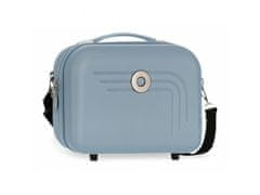 Jada Toys Movom Riga Light Blue, potovalni kozmetični kovček iz ABS, 21x29x15cm, 9L, 5993963