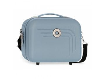 Jada Toys Movom Riga Light Blue, potovalni kozmetični kovček iz ABS, 21x29x15cm, 9L, 5993963