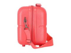Joummabags PEPE JEANS Highlight Coral, Potovalni kozmetični kovček, 21x29x15cm, 768392D