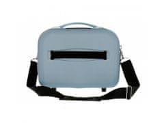 Jada Toys Movom Riga Light Blue, potovalni kozmetični kovček iz ABS, 21x29x15cm, 9L, 5993963
