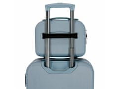 Jada Toys Movom Riga Light Blue, potovalni kozmetični kovček iz ABS, 21x29x15cm, 9L, 5993963