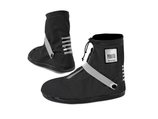 Perletti Visokokakovostni nepremočljivi pokrovi za čevlje, velikost S 36/39, Perletti Nero/Argento, 95030