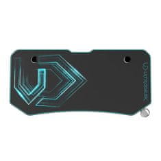 Ultradesk Gaming miza FRAG XXL modra, 160 x 75 cm, 75 cm, držalo za pijačo in slušalke, 4x USB, stojalo BEAM, s polno površino XXL za miško