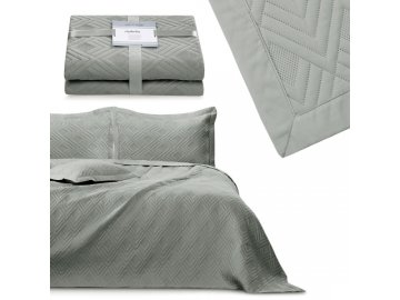 AmeliaHome AmeliaHome, Ophelia reverzibilno pregrinjalo, 200x220 cm, jekleno siva
