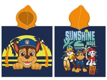 Carbotex Bombažni pončo 55/110cm Paw Patrol, PAW239700