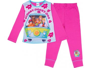 TDP TEXTILES Dekliška bombažna pižama SCOOBY DOO