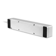 Platinet pametni podaljšek Wi-Fi 1,8 m, 16A 4xUSB-A/5A TUYA bela