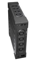 Eaton UPS Ellipse ECO 1600 IEC USB, Off-line, stolp, 1600VA/1000W, 8x izhod IEC C13, USB, brez ventilatorja