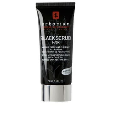 Erborian Eksfoliacijska čistilna maska s premogovim prahom Black Scrub Mask (Exfoliating Purifying Mask) 50 ml