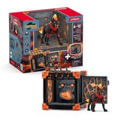 Schleich Arena BattleCave Lava Hyenas